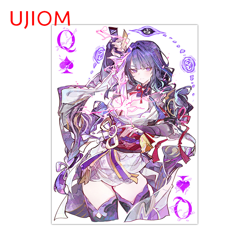 Baby Nursery Items - UJIOM Genshin Impact Graffiti Poker Stijl