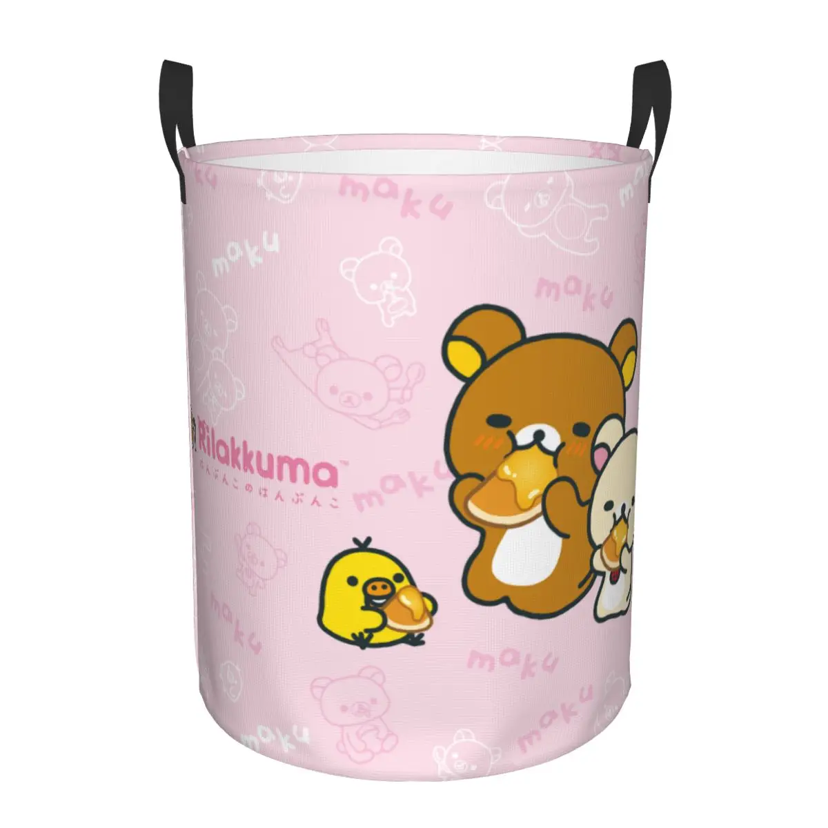 Baby Nursery Items - Kawaii Cartoon Rilakkuma Beer Wasmand Opvouwbare