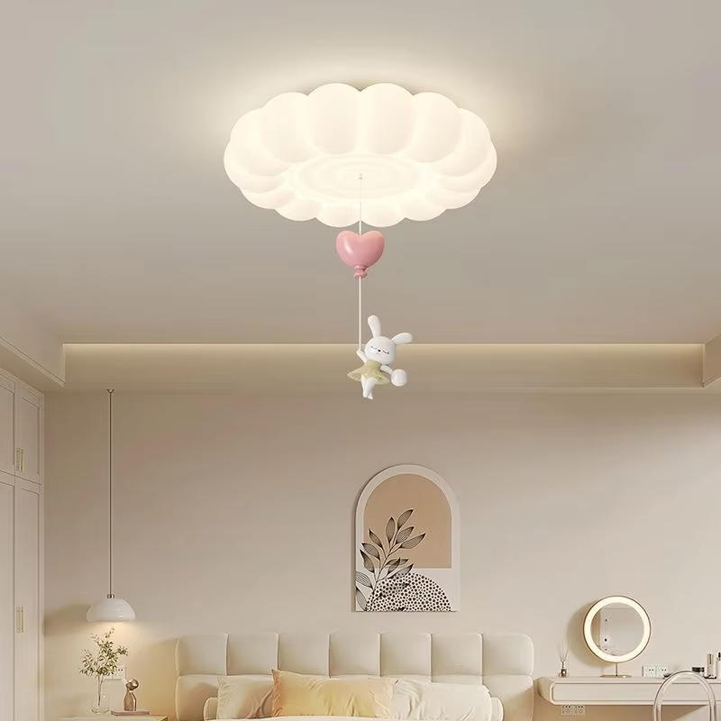Baby Nursery Knobs - Kinderkamer plafondlampen LED Bubble Cloud Rabbit