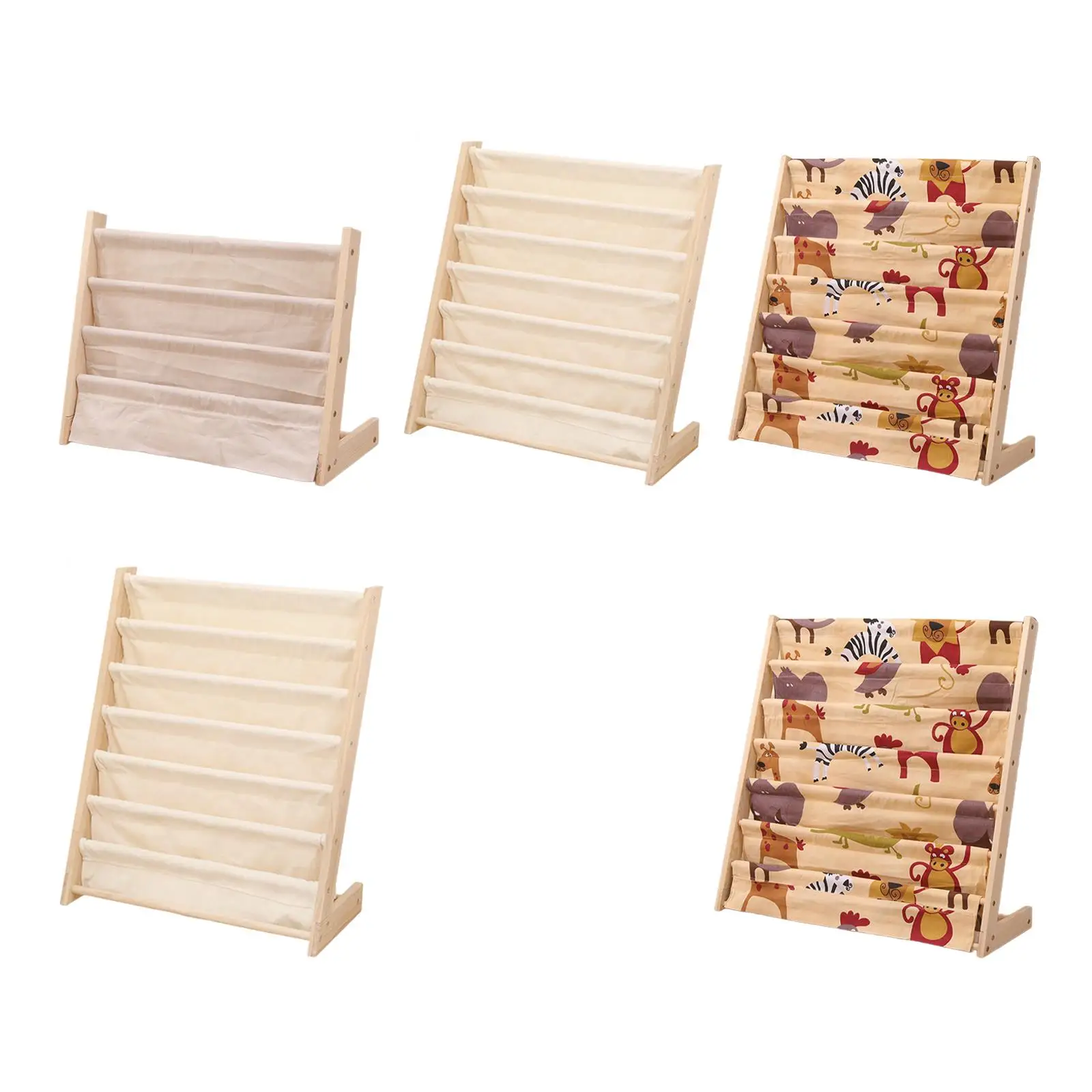 Baby Nursery Bookcase - Kinderboekenkast Display Kinderkamer Boekenplank Gemakkelijk te