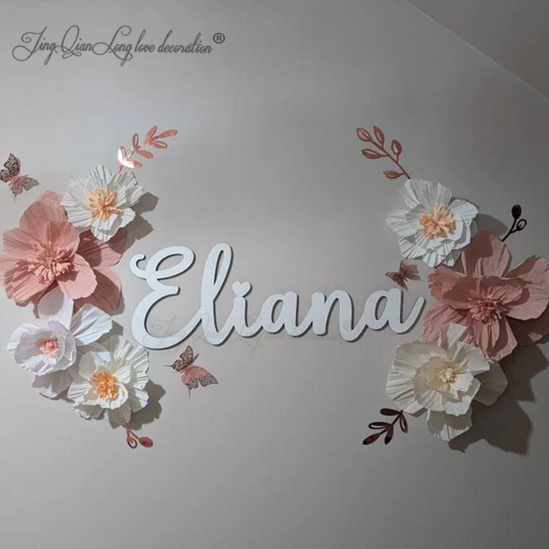 Baby Nursery Name Letters - Naambord op maat voor kinderkamer gepersonaliseerde