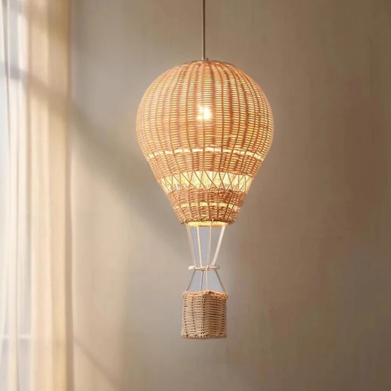 Baby Nursery Knobs - 2025 Luchtballon Kroonluchters LED Kinderkamer Lamp