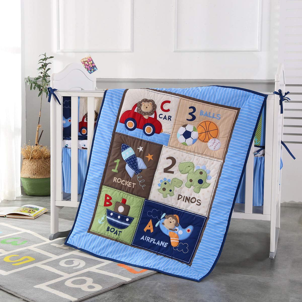 Baby Nursery Items - 7 Stuk Wieg Beddengoed Set Baby