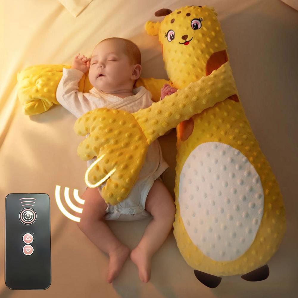 Baby Nursery Cushion - Baby Slaapkussen met Verstelbare Aanraakfuncties, Knuffelkussen,