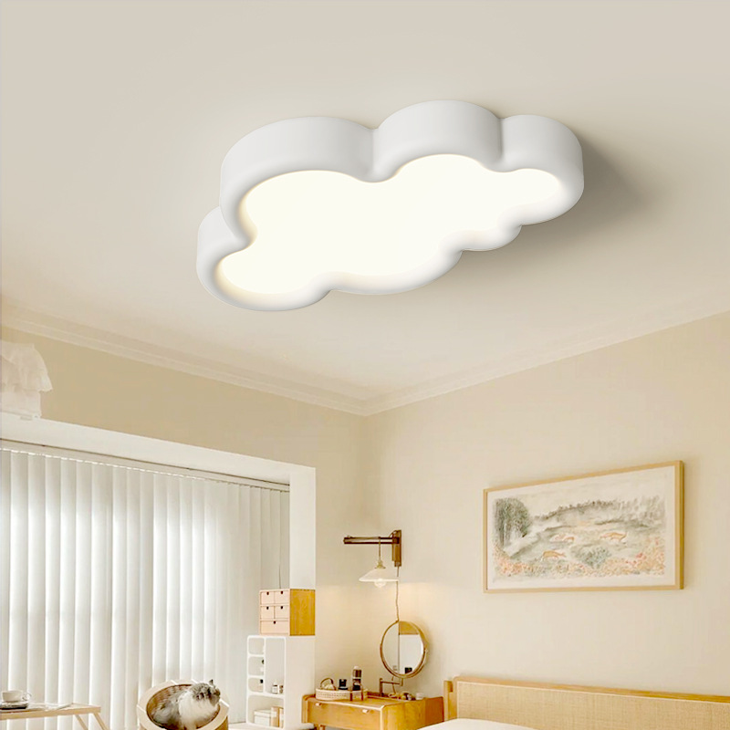 Baby Nursery Knobs - Witte crèmekleurige wolk plafondlampen LED kinderkamerlamp