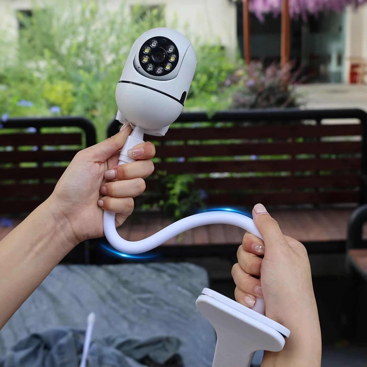 Draagbare flexibele cameraklem - Baby Nursery Camera recensie en prijs