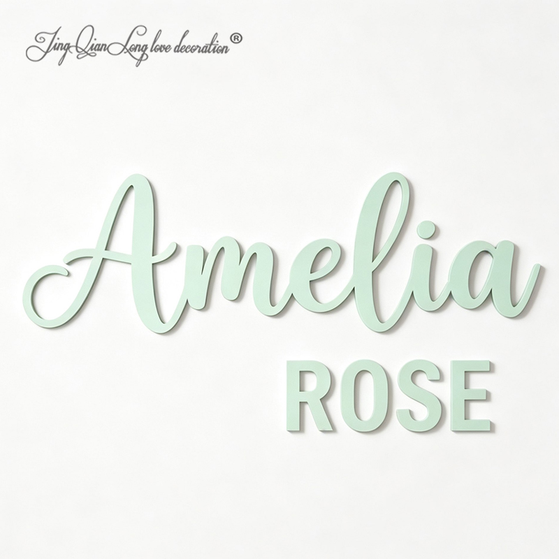 Gepersonaliseerd naamplaatje v - Baby Nursery Name Letters recensie en prijs