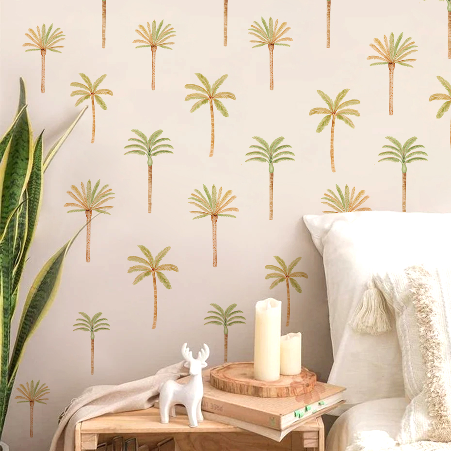 Boho Kokospalm Muursticker Voo - Baby Nursery Items recensie en prijs