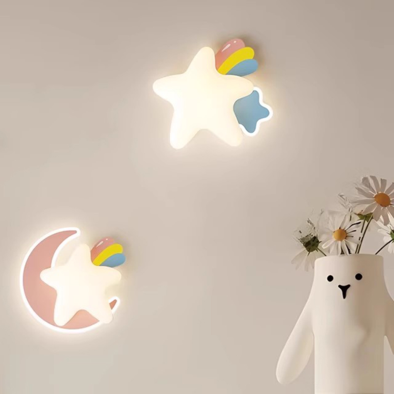 Kleurrijke kinderkamer nachtka - Baby Nursery Knobs recensie en prijs