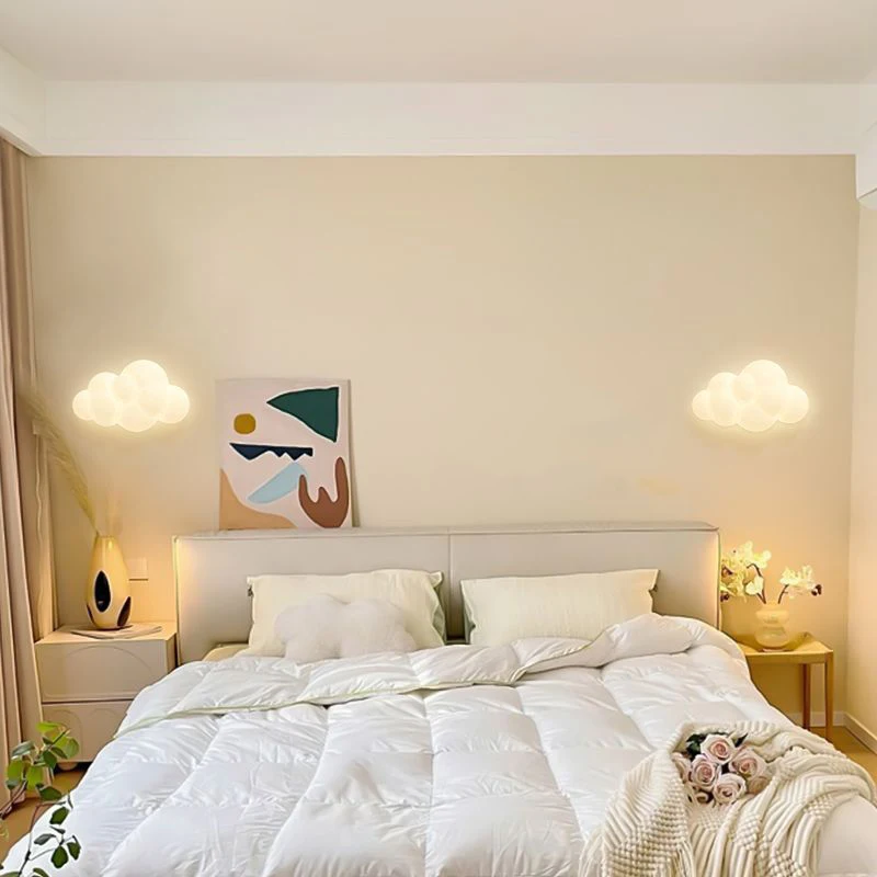 Witte Wolk Wandlampen voor Kin - Baby Nursery Knobs recensie en prijs