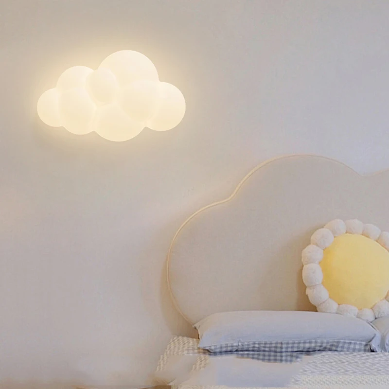 Witte Wolk Wandlampen voor Kin - Baby Nursery Knobs recensie en prijs