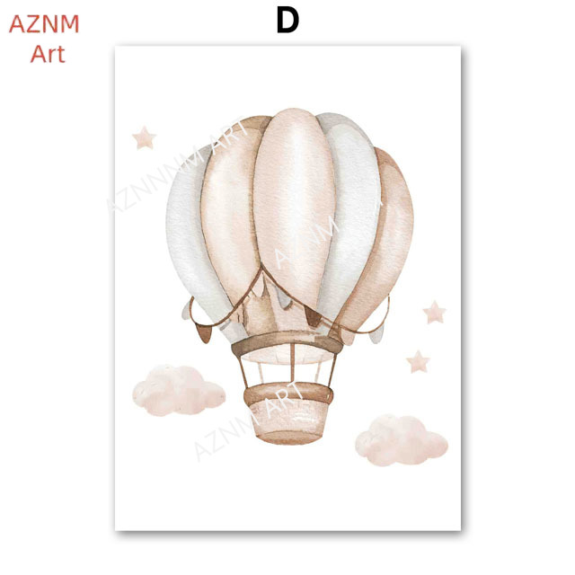 Olifant Ballon Regenboog Maan  - Baby Nursery Things recensie en prijs