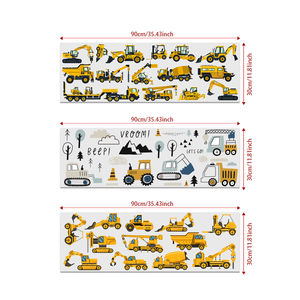 Cartoon graafmachine techniek  - Baby Nursery Labels recensie en prijs