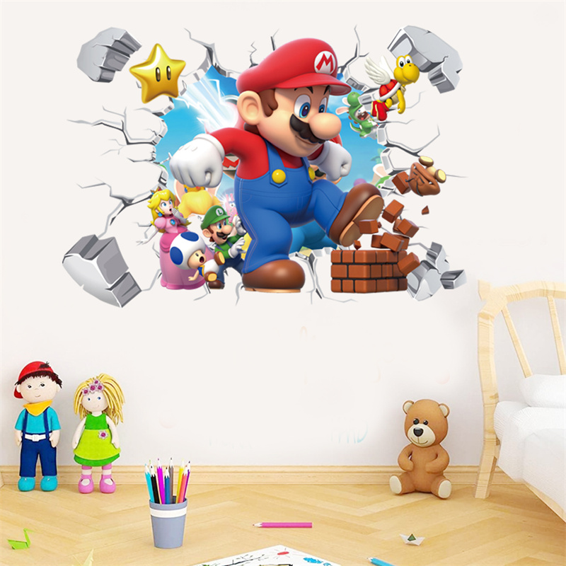 3D Cartoon Anime Game Characte - Baby Nursery Labels recensie en prijs