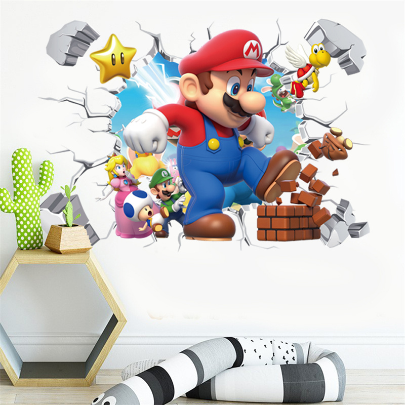3D Cartoon Anime Game Characte - Baby Nursery Labels recensie en prijs