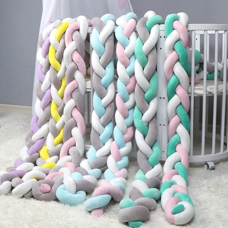 1M/2M/3.6M Baby Wieg Bescherme - Baby Nursery Cushion recensie en prijs