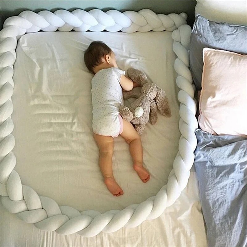 1M/2M/3.6M Baby Wieg Bescherme - Baby Nursery Cushion recensie en prijs