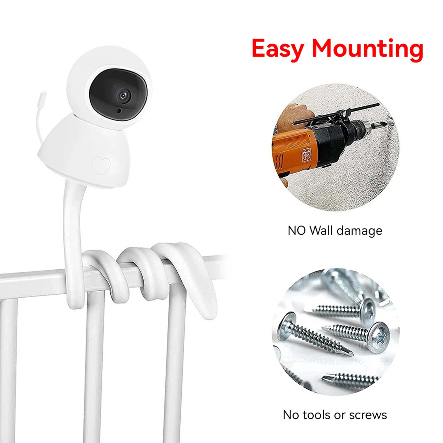 Babyfoonhouder Flexibele Baby  - Baby Nursery Camera recensie en prijs