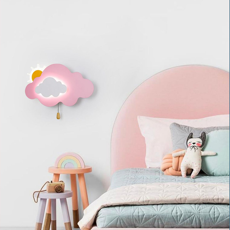 Wolkenwandlampen Kinderkamer B - Baby Nursery Knobs recensie en prijs