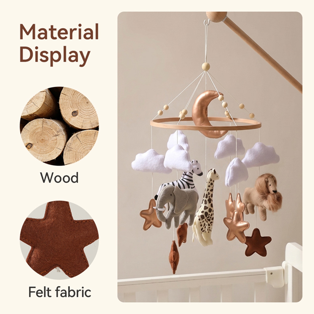 Houten bedbel babywieg mobiel  - Baby Nursery Equipment recensie en prijs