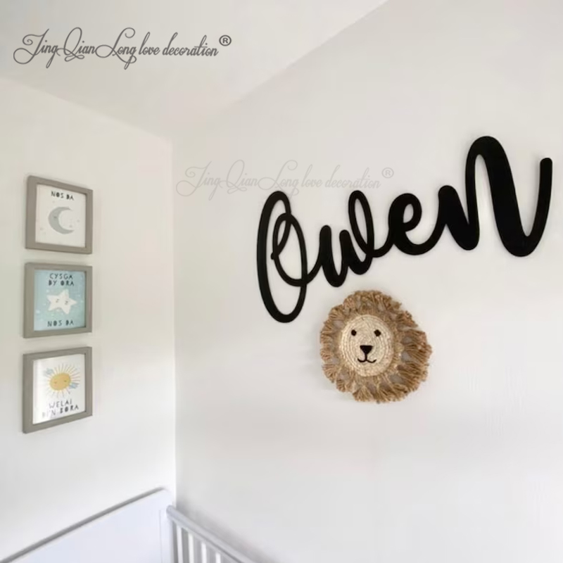 Aangepaste decoratieve houten  - Baby Nursery Name Letters recensie en prijs