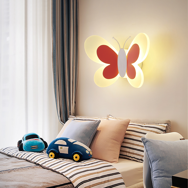 Cartoon Leuke Blauw Roze Vlind - Baby Nursery Knobs recensie en prijs