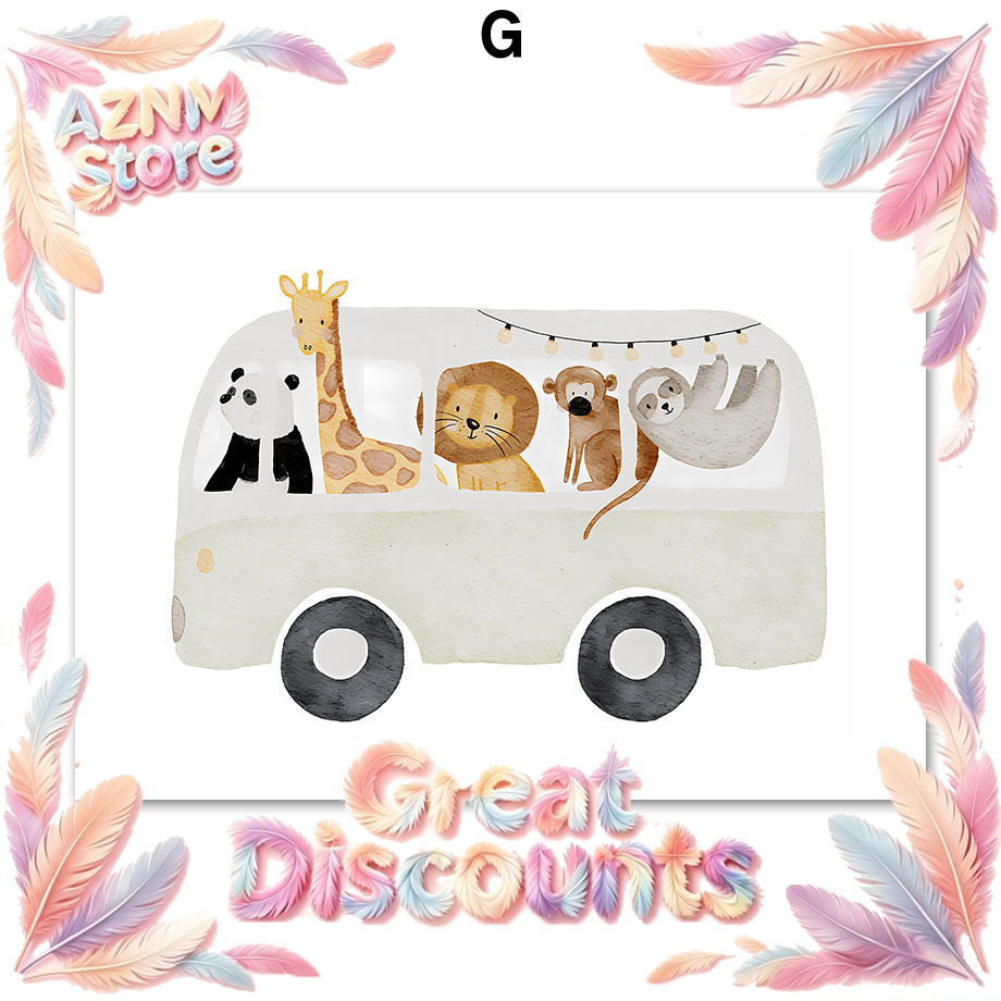 Boho Dieren Vrienden Olifant K - Baby Nursery Paintings recensie en prijs