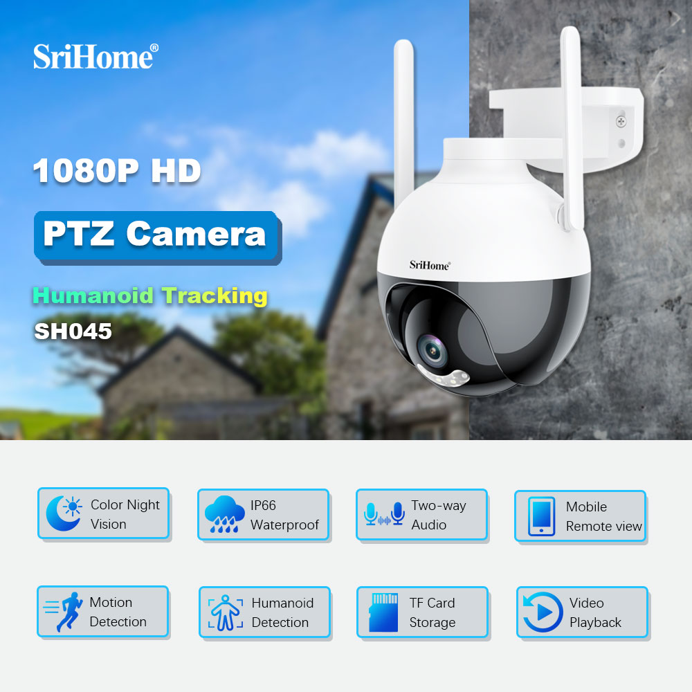 Srihome SH045 2MP 1080P Volled - Baby Nursery Camera recensie en prijs