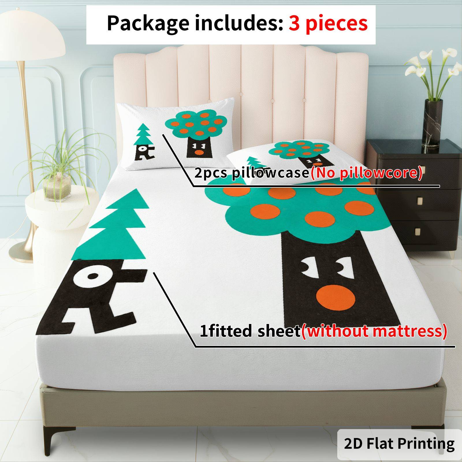 Abstracte beddengoedsets met v - Baby Nursery Forest Theme recensie en prijs
