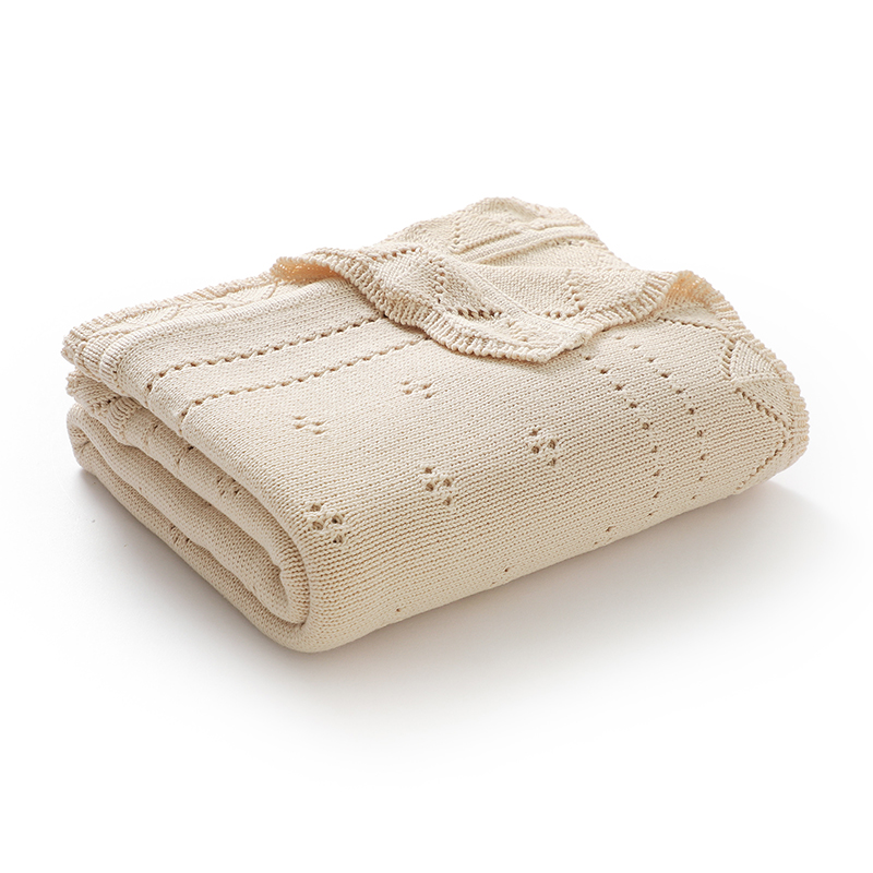 Babydekens Katoen Gebreid 100* - Baby Girl Nursery Quilt recensie en prijs
