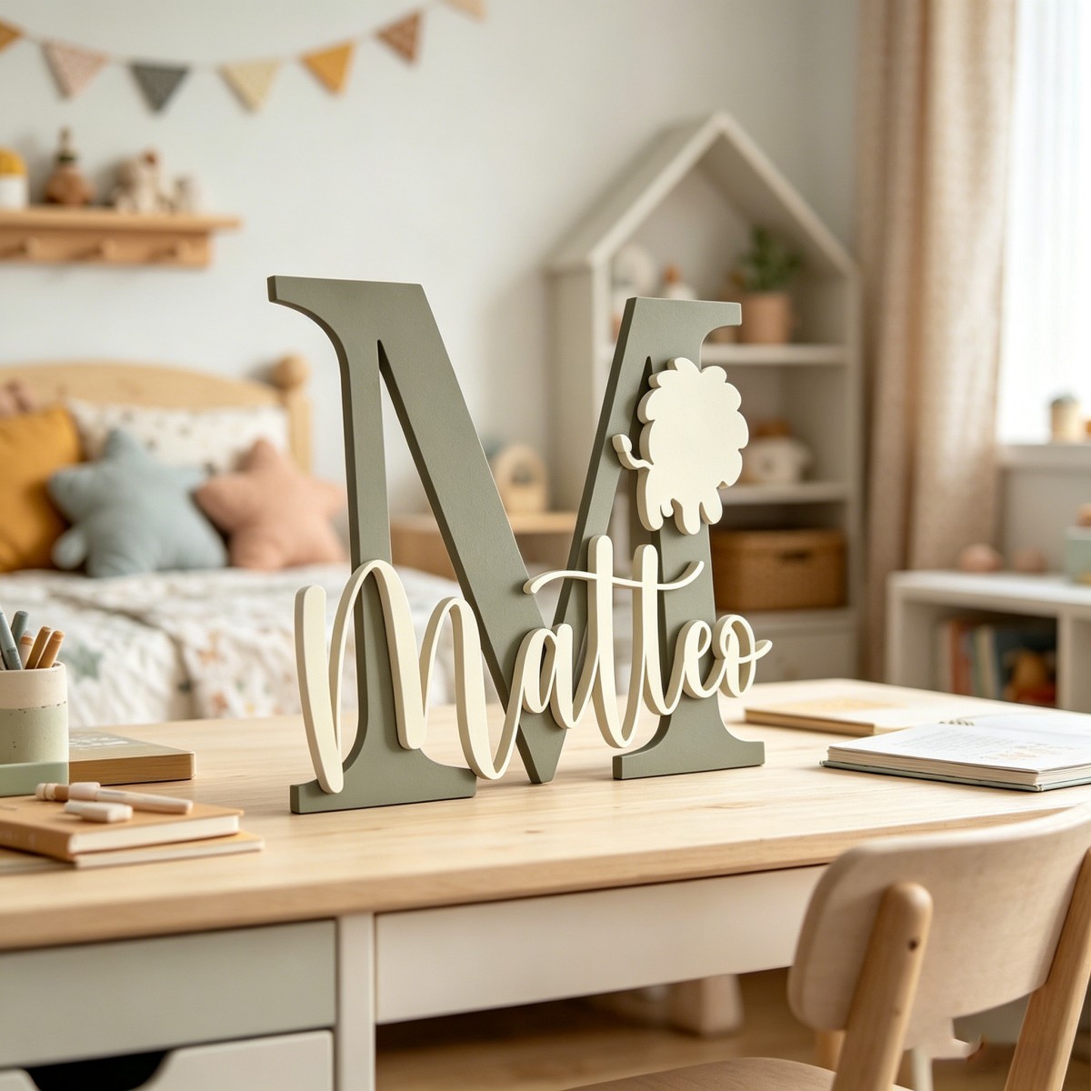 1Pc Aangepaste Leeuw Naam & In - Baby Nursery Toy recensie en prijs