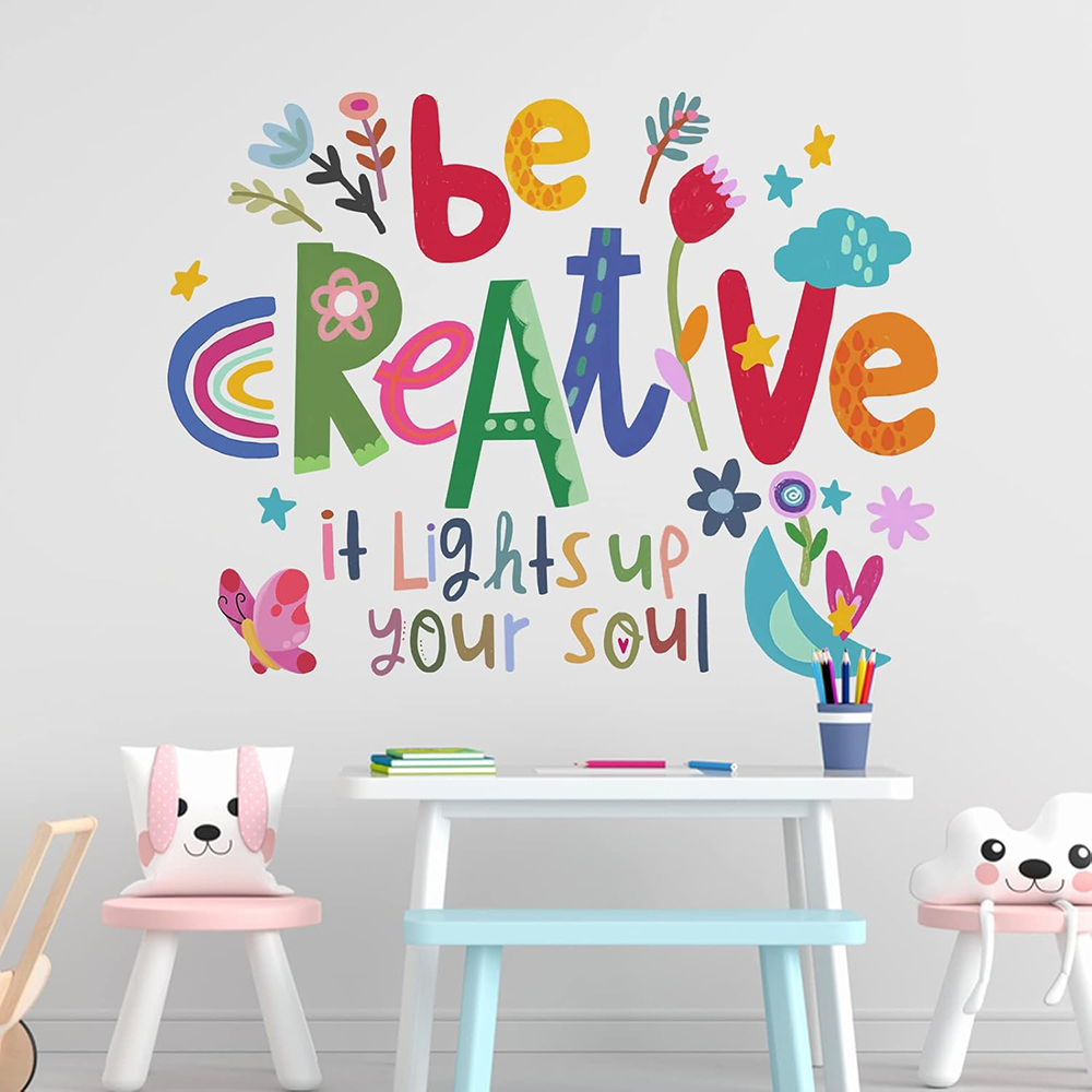 Wees creatief inspirerend cita - Baby Nursery Labels recensie en prijs