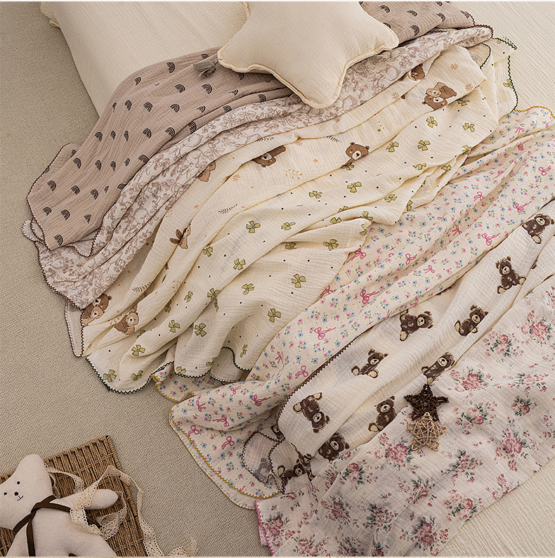 Baby zomerwikkeldeken pasgebor - Baby Girl Nursery Quilt recensie en prijs