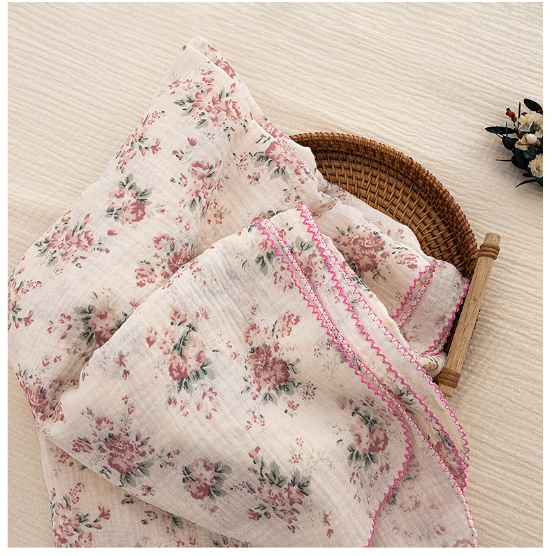 Baby zomerwikkeldeken pasgebor - Baby Girl Nursery Quilt recensie en prijs