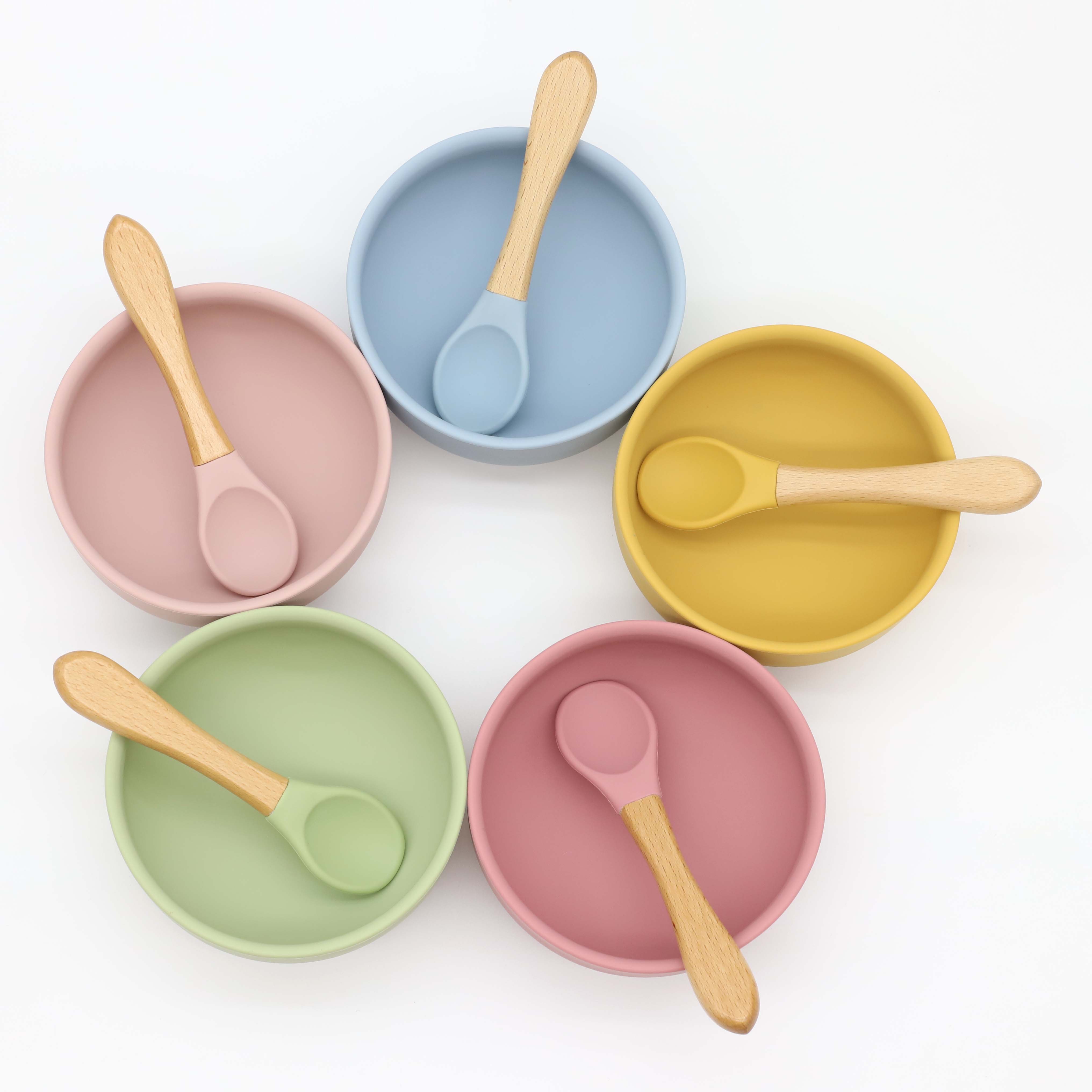 Siliconen kom met zuignap, lep - Baby Nursery Equipment recensie en prijs