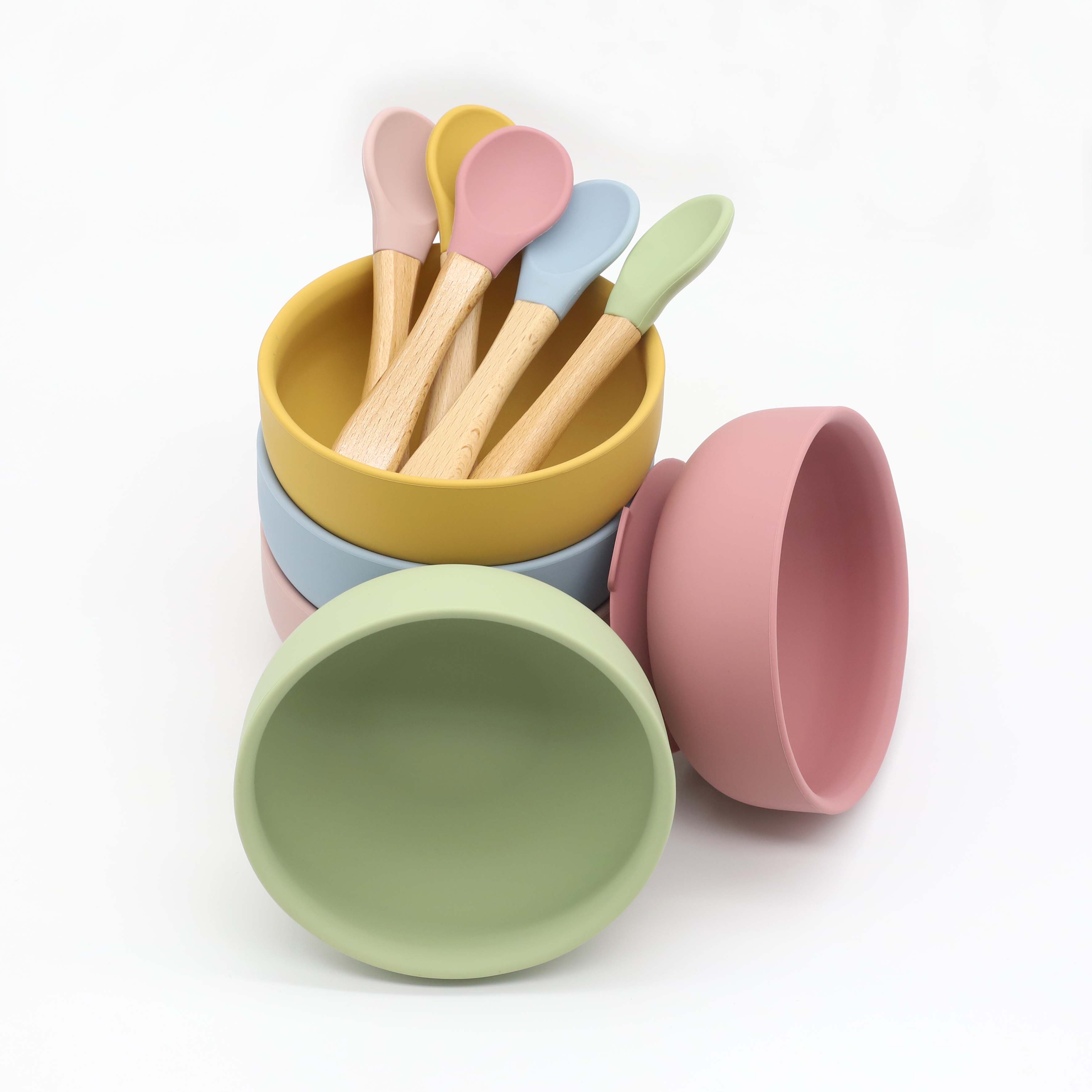 Siliconen kom met zuignap, lep - Baby Nursery Equipment recensie en prijs