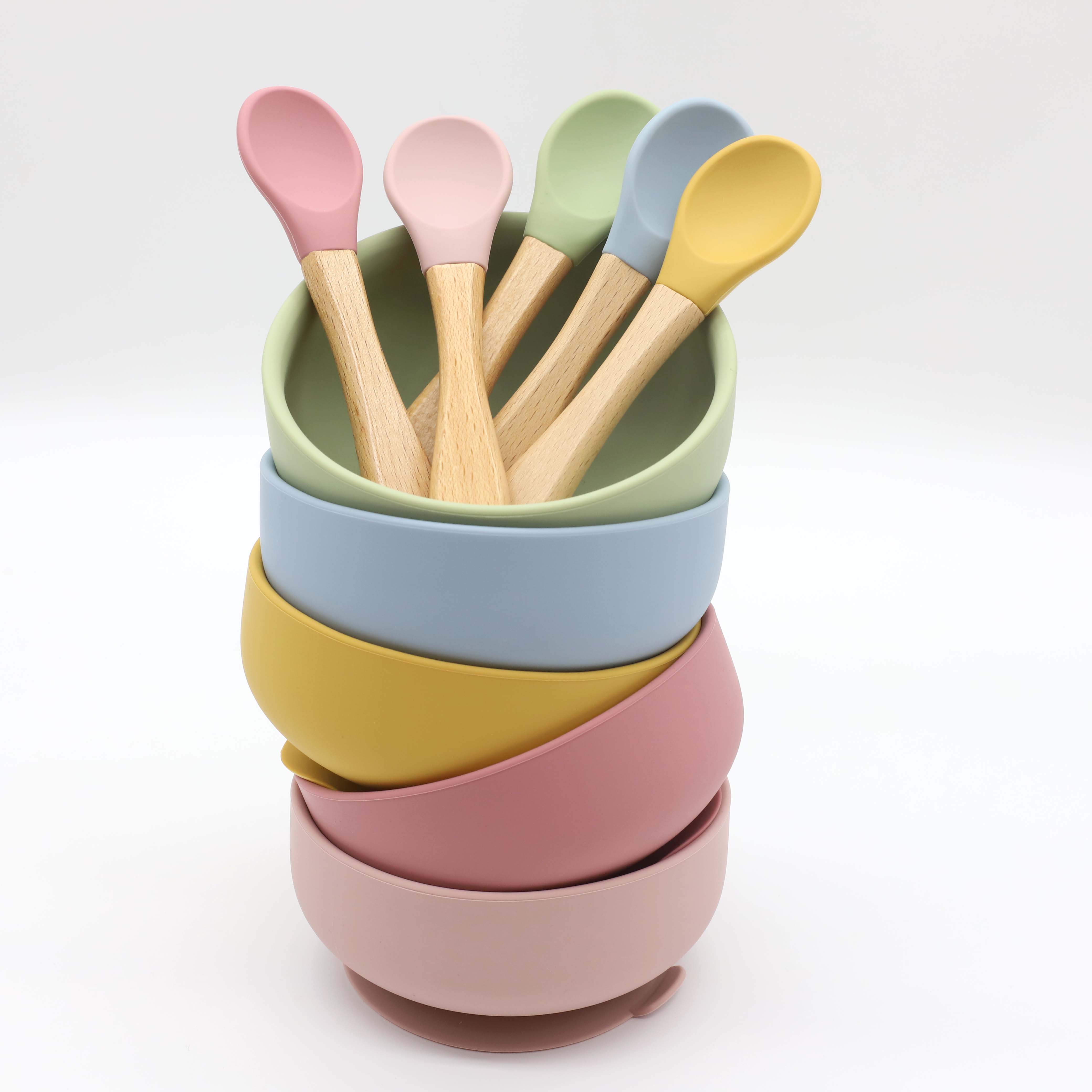 Siliconen kom met zuignap, lep - Baby Nursery Equipment recensie en prijs