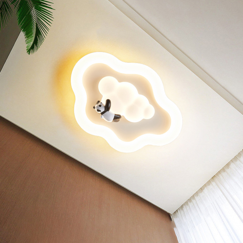 Leuke witte wolk plafondlamp L - Baby Nursery Knobs recensie en prijs