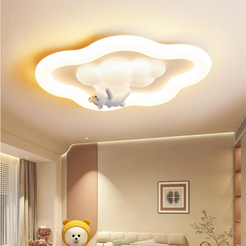 Leuke witte wolk plafondlamp L - Baby Nursery Knobs recensie en prijs