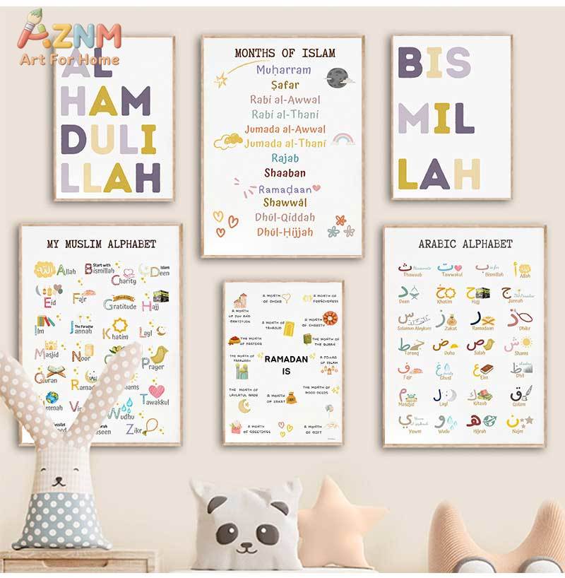 Islam Moslim Profeten Arabisch - Baby Nursery Paintings recensie en prijs