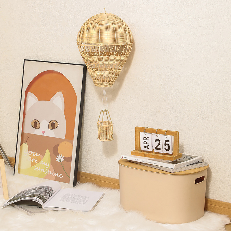 Handgemaakte rotan luchtballon - Baby Nursery Knobs recensie en prijs