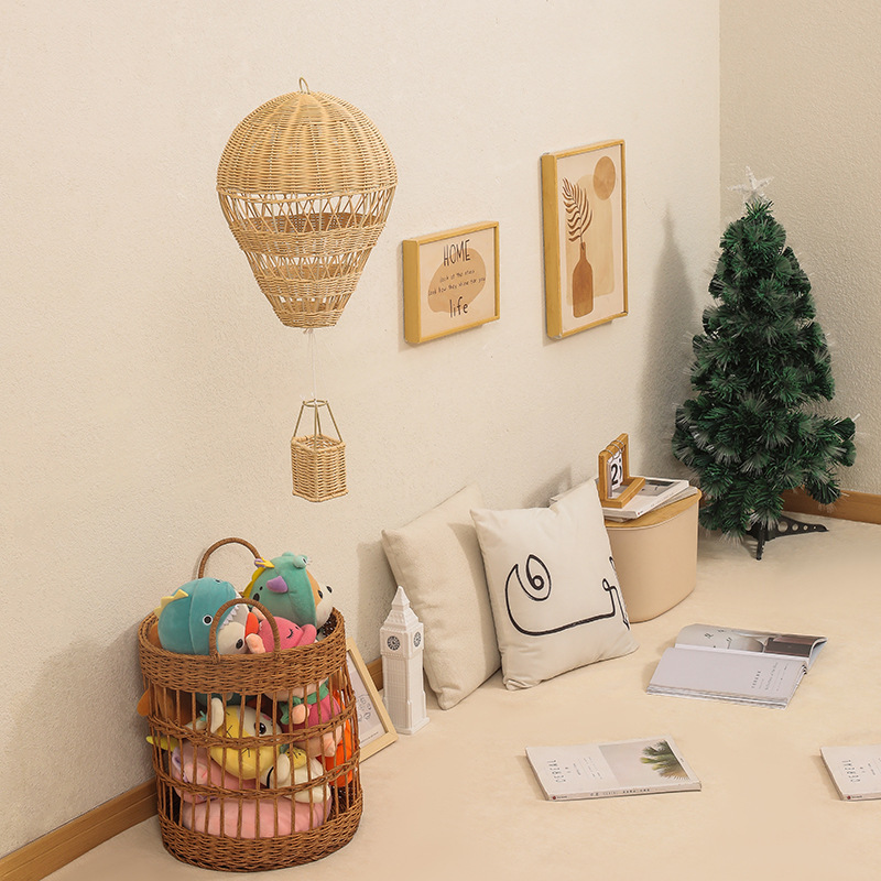 Handgemaakte rotan luchtballon - Baby Nursery Knobs recensie en prijs