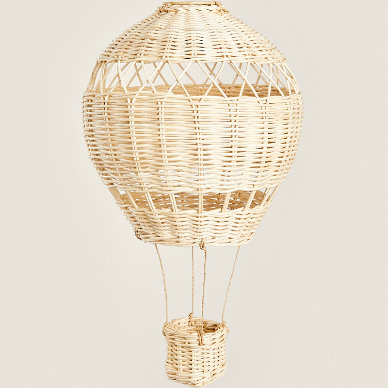 Handgemaakte rotan luchtballon - Baby Nursery Knobs recensie en prijs