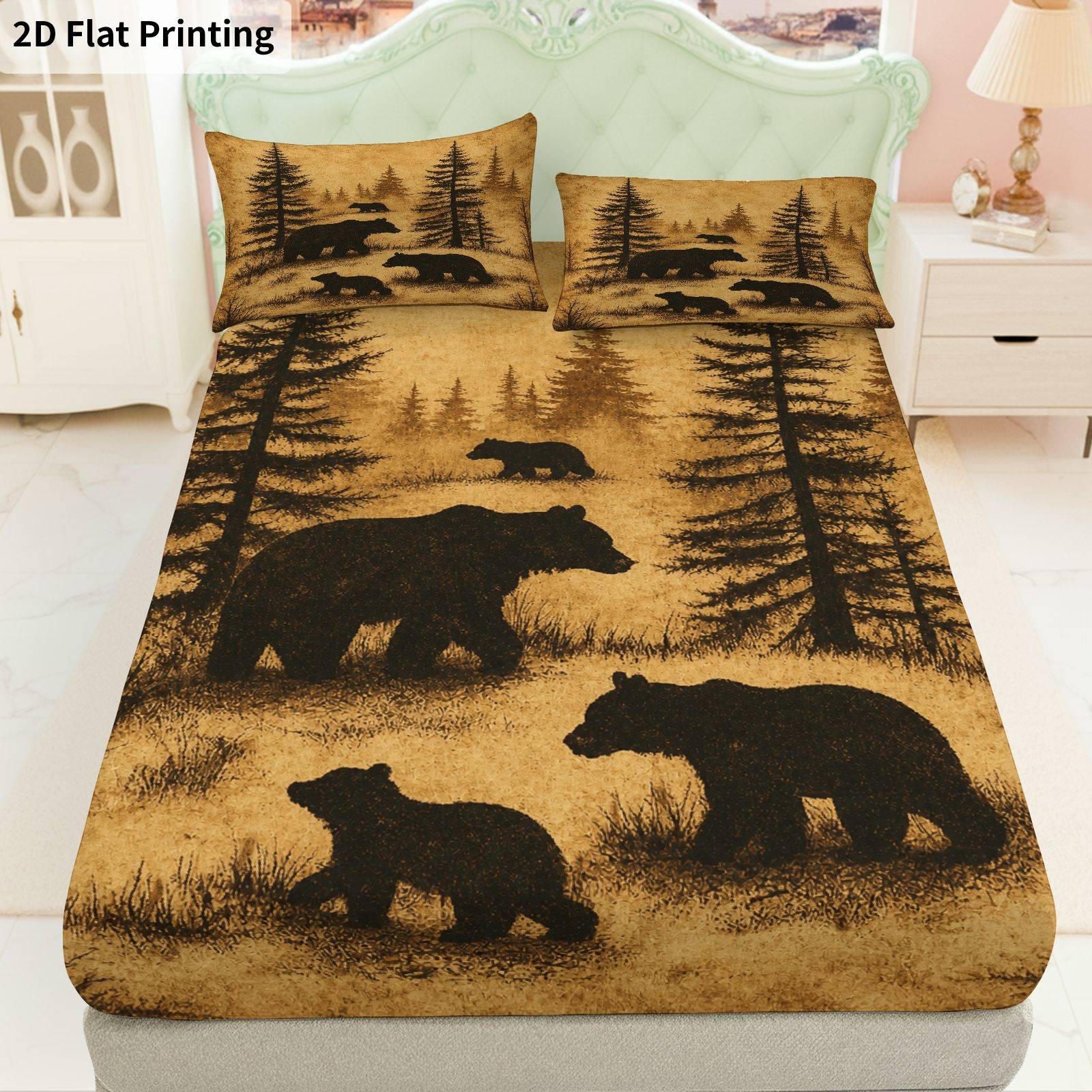 Little Bear Forest Beddengoed  - Baby Nursery Bedding recensie en prijs